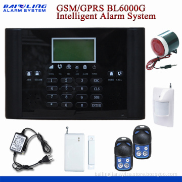 Bl-6000g Home Intelligent Alarm System Black Color Style